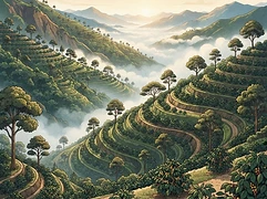 Finca Nueva Alianza β coffee farm illustration 1