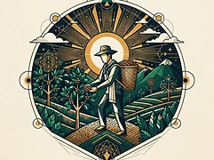 Luis Anibal — coffee farmer illustration 3