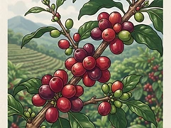 Pinares — coffee farm illustration 3