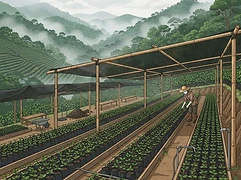 Selected producers surrounding Lintongnihuta — coffee farmer illustration 3