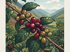 Los Alisos β coffee farm illustration 3