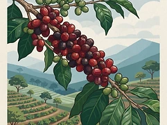 La Colina β coffee farm illustration 3