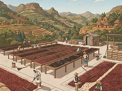 Jigesa Washing Station β coffee farm illustration 2