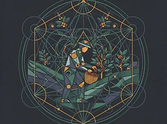 Milder Velásquez — coffee farmer illustration 1