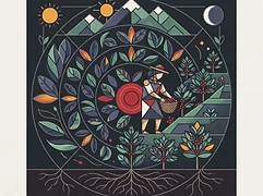 Small Producers — coffee farmer illustration 1