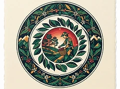 Jorge Caceres, Luis Huayhua, and Zenovia — coffee farmer illustration 1