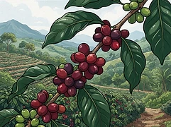 Finca El Puente — coffee farm illustration 3