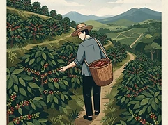 Hunter Tedman — coffee farmer illustration 1