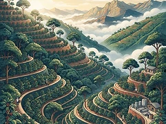 Finca El Paraíso — coffee farm illustration 1