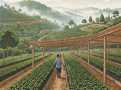 Kamwangi Cooperative — coffee farmer illustration 3