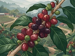 Finca Arashi — coffee farm illustration 3
