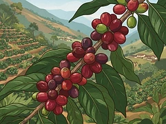 El Romerillo — coffee farm illustration 3