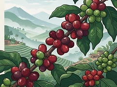 San Agustin Estate — coffee farm illustration 3