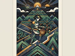 Lost Origin Coffee Lab — coffee farmer illustration 1