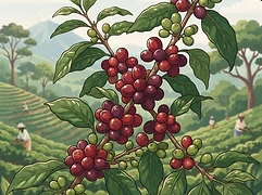 Ndaroini Factory β coffee farm illustration 3