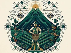 Rodríguez Family — coffee farmer illustration 2