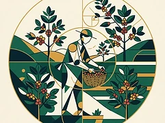 Maria Valéria and Maria Rogéria Pereira — coffee farmer illustration 2