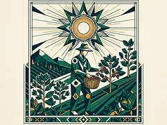 Carmen Montoya — coffee farmer illustration 2
