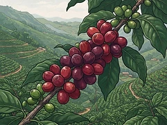 Musumba — coffee farm illustration 3