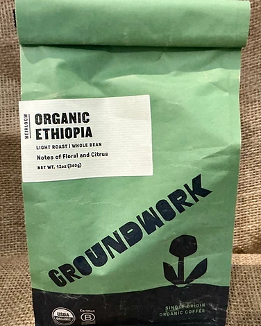 Organic Ethiopia — Heirloom Blend — bag, front