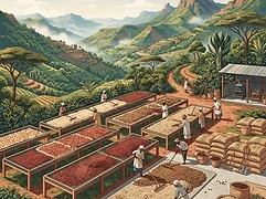 Gesha Village Coffee Estate β coffee farm illustration 2