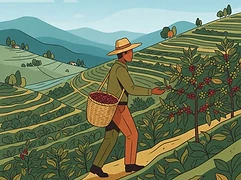 Christian — coffee farmer illustration 1