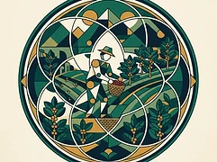 Luiz Paulo Pereira — coffee farmer illustration 3