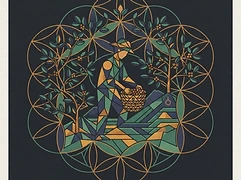 Hacienda La Esmeralda — coffee farmer illustration 1