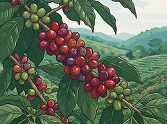 Finca Tijuana — coffee farm illustration 3