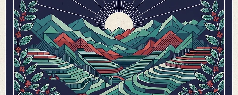 Nepal coffee landscape