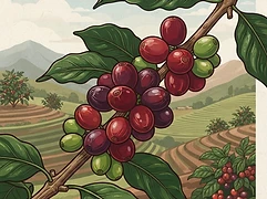 La Estella β coffee farm illustration 3