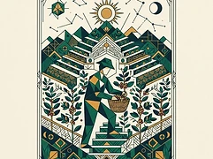 Alarcón Coronel family — coffee farmer illustration 1