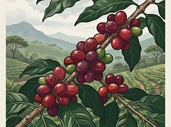 Chilaka Station β coffee farm illustration 3