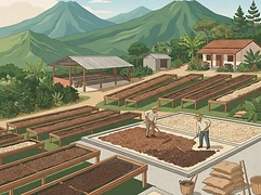 Mount Totumas β coffee farm illustration 2