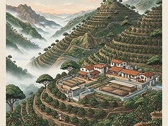 El Guayabo β coffee farm illustration 1