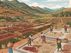 Muhathi Estate β coffee farm illustration 2