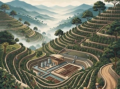 Kanelite Estate — coffee farm illustration 1