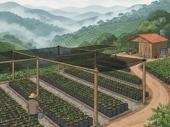 Francisco Isidro Dias Pereira — coffee farmer illustration 3