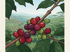Nginda Estate — coffee farm illustration 3