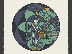 Pascual Marcos Cardona — coffee farmer illustration 2