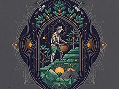 Zelaya Family — coffee farmer illustration 2