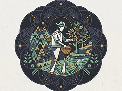 Olvin Moreno — coffee farmer illustration 1