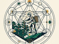 Gilbert Gatali and Gervais — coffee farmer illustration 1