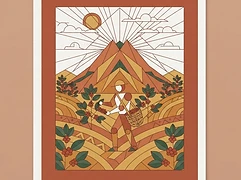 950 smallholder members of the Kiangoi factory — coffee farmer illustration 2