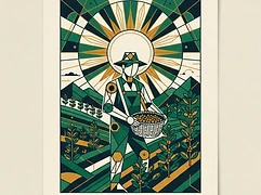 Edineia Pires Sartori Fioresi — coffee farmer illustration 2