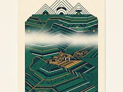 Archived composite farm — Gigantic blend — coffee farm illustration 3