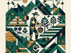 Franci Marin Morales — coffee farmer illustration 2