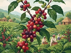 Yabitu Koba β coffee farm illustration 3