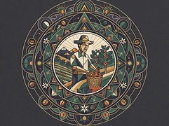Olvin Moreno — coffee farmer illustration 3