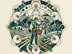 Edgardo Cruz Meza — coffee farmer illustration 2